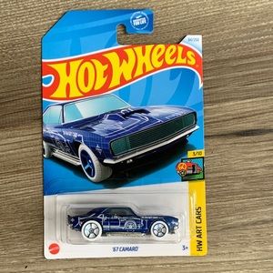 Hot Wheels 1967 Camaro Chevy Chevrolet Hotwheels 60s Muscle Art Car New 2024